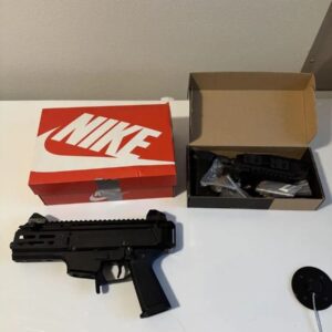 Scorpion with Hbi handguard and 3 lug barrel